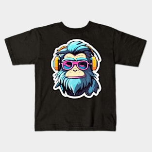 Ape Monkey Illustration Kids T-Shirt